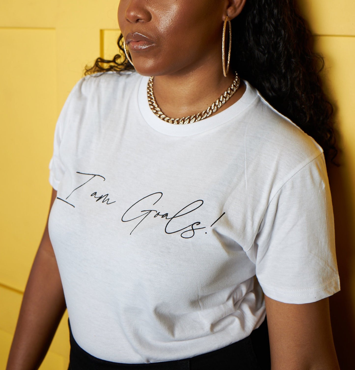 "I am Goals" Adult T-Shirt