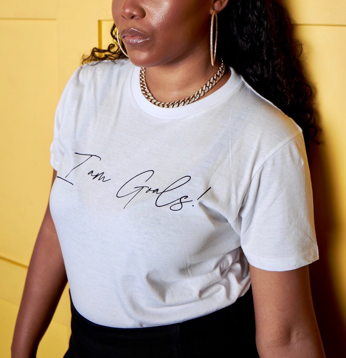 "I am Goals" Adult T-Shirt